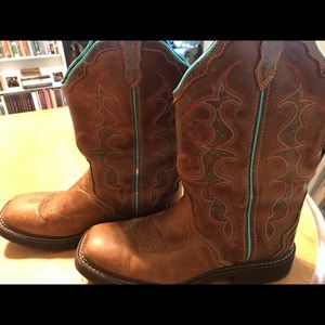 Justin Gypsy boots. Size 10